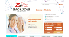 Desktop Screenshot of laboratoriosaolucas.com.br
